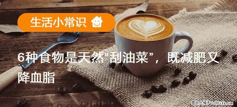 【生活小常识】6种食物是天然“刮油菜”,既减肥又降血脂 - 宿州生活资讯 - 宿州28生活网 suzhou.28life.com